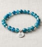 Apatite Crystal Bracelet, Motivation & Clarity, Personalised Gift - Image 1