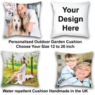 Personalised Outdoor Camping Garden Pillow Personalised Water repellent Pillow