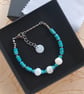 Turquoise and shell bracelet  - Image 2