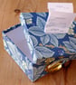 William Morris Receipts Box in Bramble Blue  - Image 4