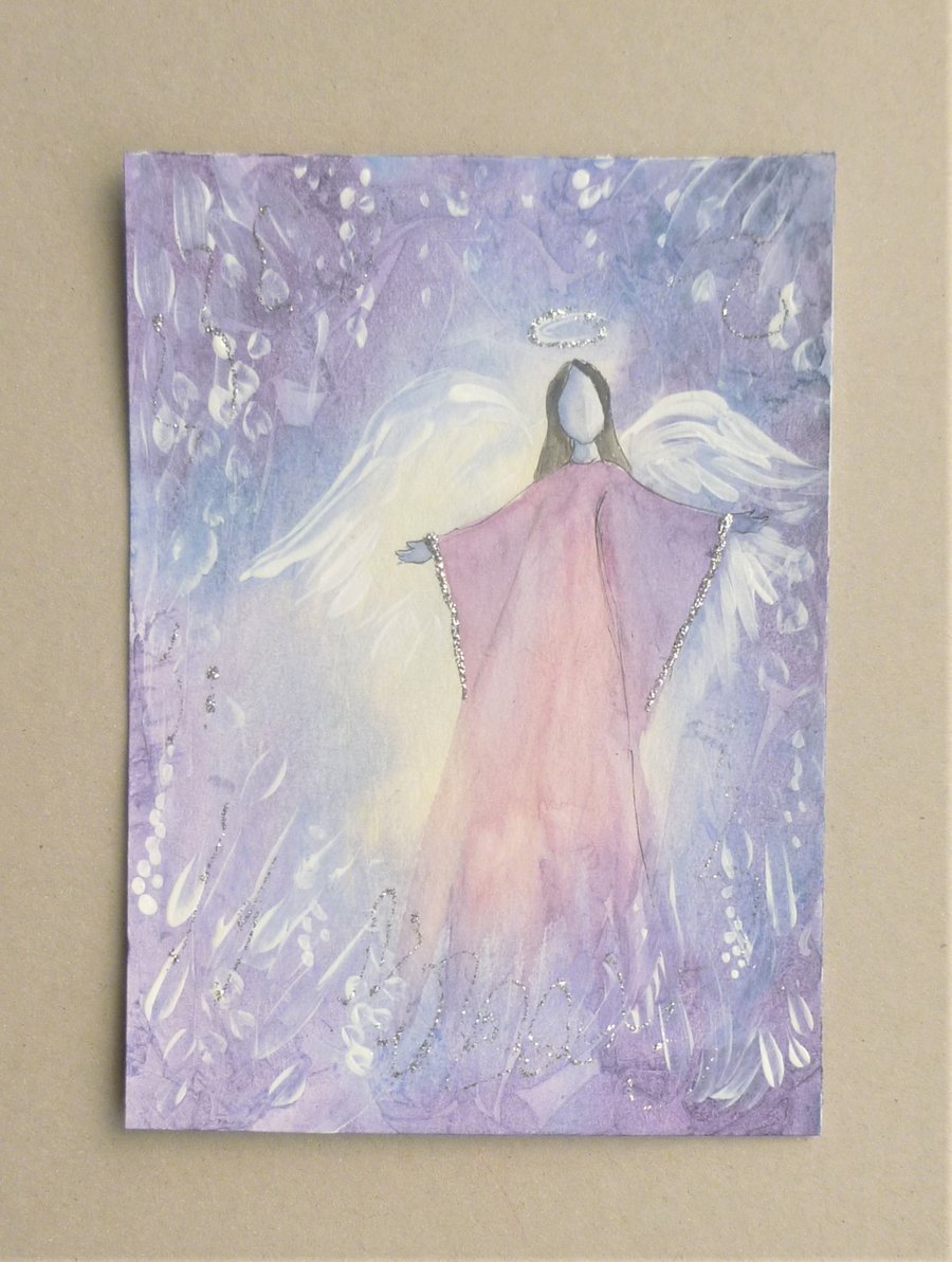 angel art hand painted  ( ref F597.PNM4 )