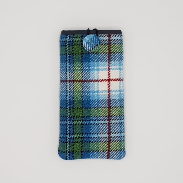 Snowdrop Tartan Handwoven Medium Mobile Phone Case