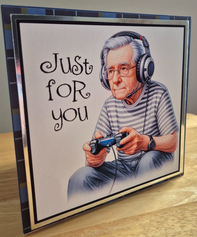 Handmade Greeting Card - Just for you