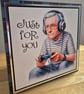 Handmade Greeting Card - Just for you