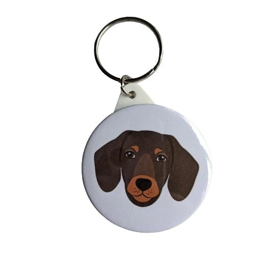 Dachshund Dog Keyring 