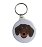 Dachshund Dog Keyring 