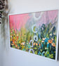 'In the evening light' Original mixed medium painting  - Image 1