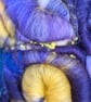 50g Pansy Art Batt for Spinning & Felting - Image 5