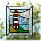 Lighthouse Suncatcher Stained Glass Picture 020