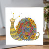 Cicely the Snail Greeting card