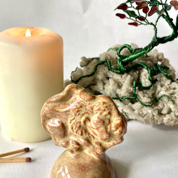Lion Leo Candle Snuffer ornament 