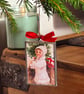 Unique retro glass Christmas decoration  - Image 2