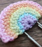 Pastel Rainbow Moonbow giant paperclip bookmark - Image 3