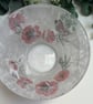Decoupage Glass Bowl, Poppy, Upcycled - Image 6