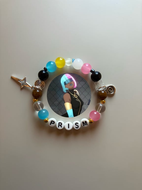 Prism Dispatch inspired handmade bracelet