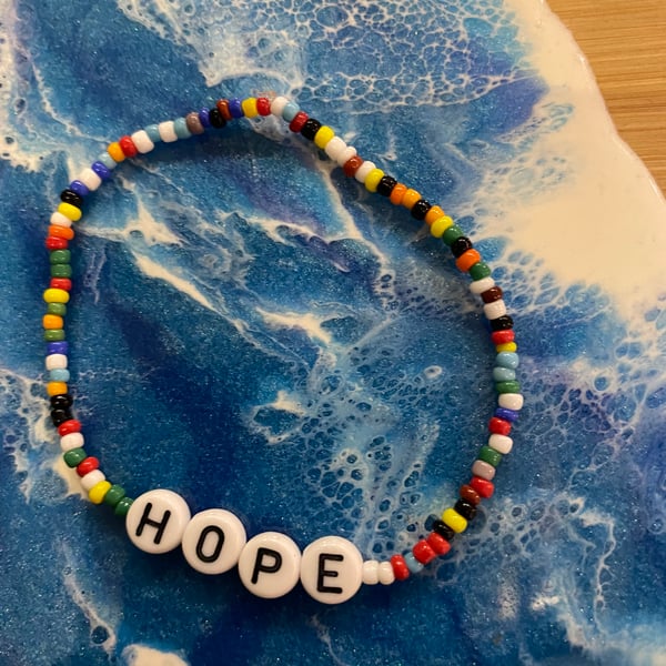 HOPE Rainbow Bracelet (470)