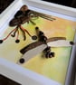 Steampunk Shore Beaded Dragonfly Box Frame - Image 4