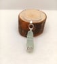 Sea Glass Necklace - Aquamarine Necklace - Wire Wrapped Sea Glass  - Image 1