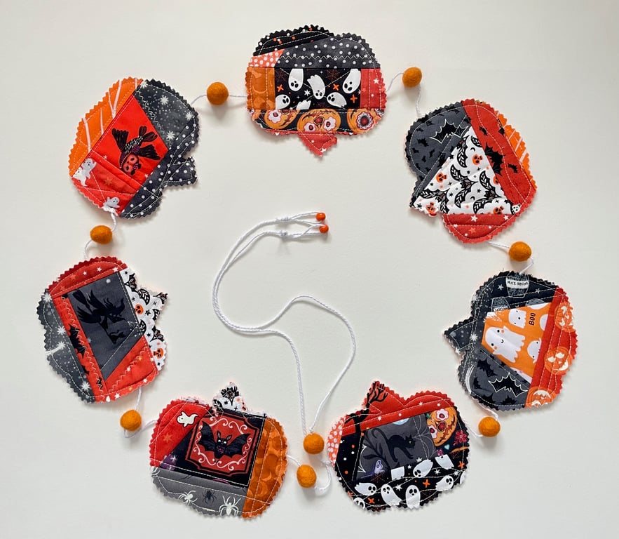 Spooky Pumpkin Bunting