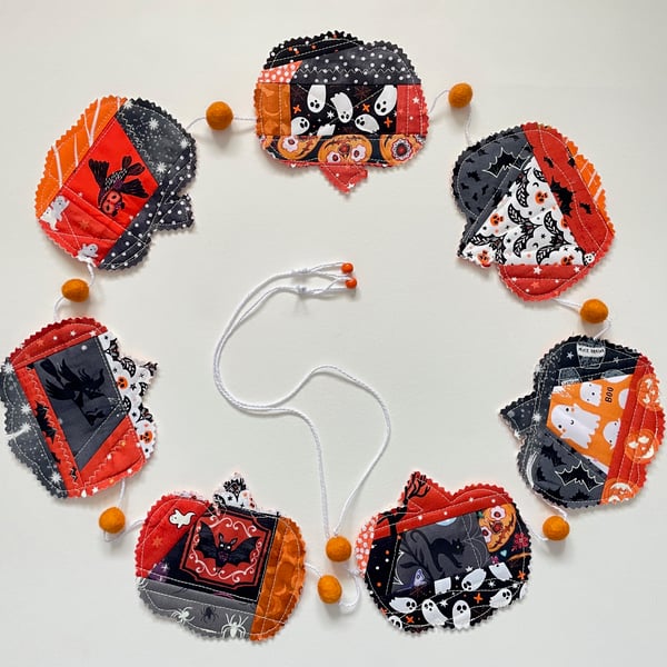 Spooky Pumpkin Bunting