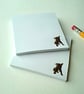 French bulldog puppy sticky notes (pad of 50 notes)