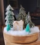 Christmas Wintery Scene Table Centerpiece - Image 2
