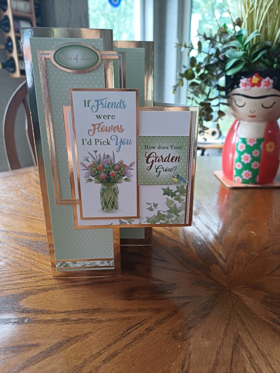 Card for your Friend. the garden lover