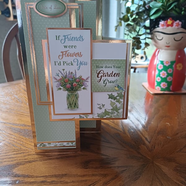 Card for your Friend. the garden lover
