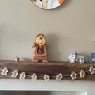 Handmade felt Gingerbread man garland