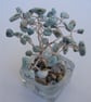 Larimar Gemstone Tree of Life