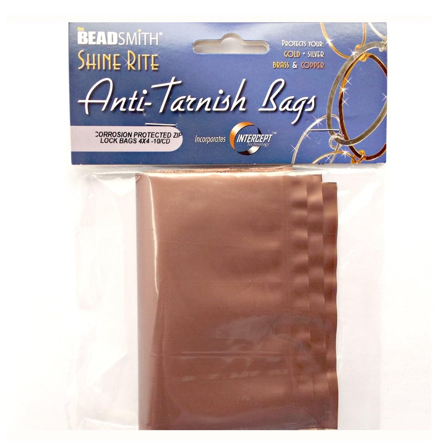 Anti-Tarnish Bags 11x11cm, Corrosion Protection Jewellery Storage Bags