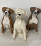 Personalised Boxer Dog salt and pepper shaker set. - Image 8