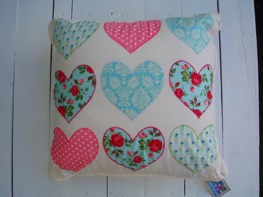 Hearts Cushion