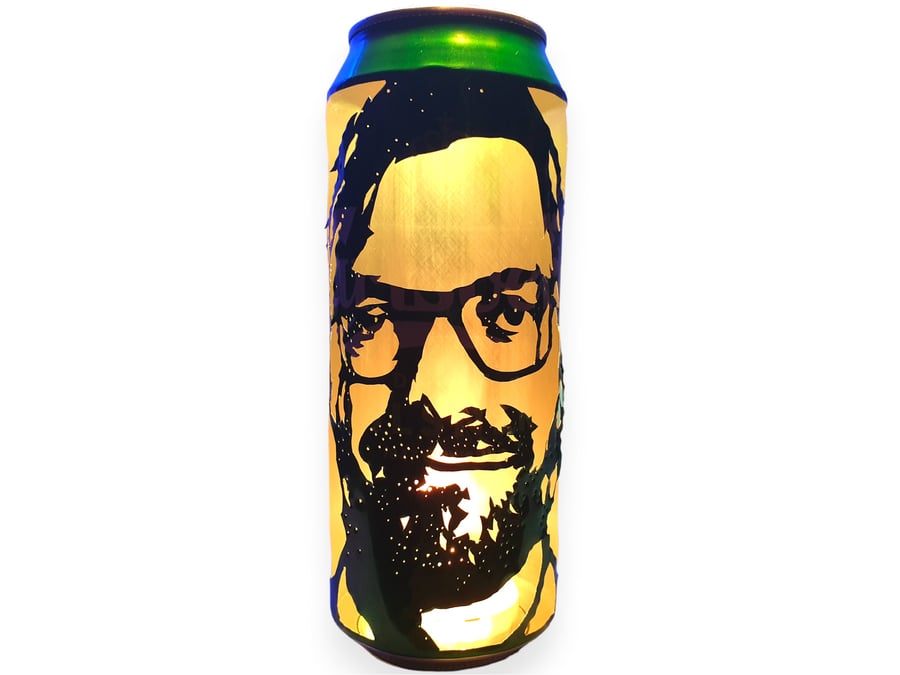 Jurgen Klopp Beer Can Lantern! Liverpool FC Pop Art Lamp - Unique Gift!