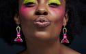 BRIGHT TROPICAL TRIBAL EARRINGS 