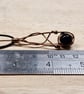 Black Tourmaline pendant. Dark celtic knot necklace. October birthstone - Image 4