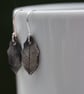 Silver Holly Leaf Pendant with carnelian and garnet beads - Image 5