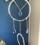 Skye - A beautiful silver and blue suncatcher.