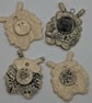 Ceramic sheep hanging decoration 