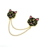 Cat Collar Chain - Hard Enamel Pin - Jewellery - Image 2