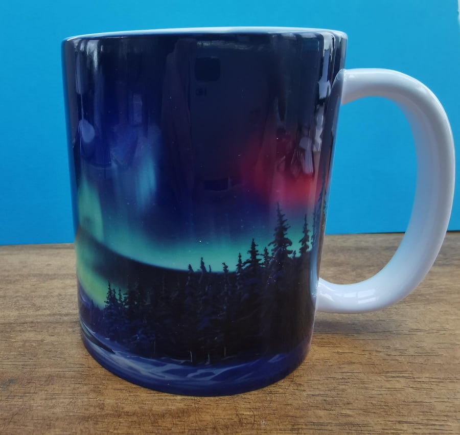 Mug, Northern Lights Inspired