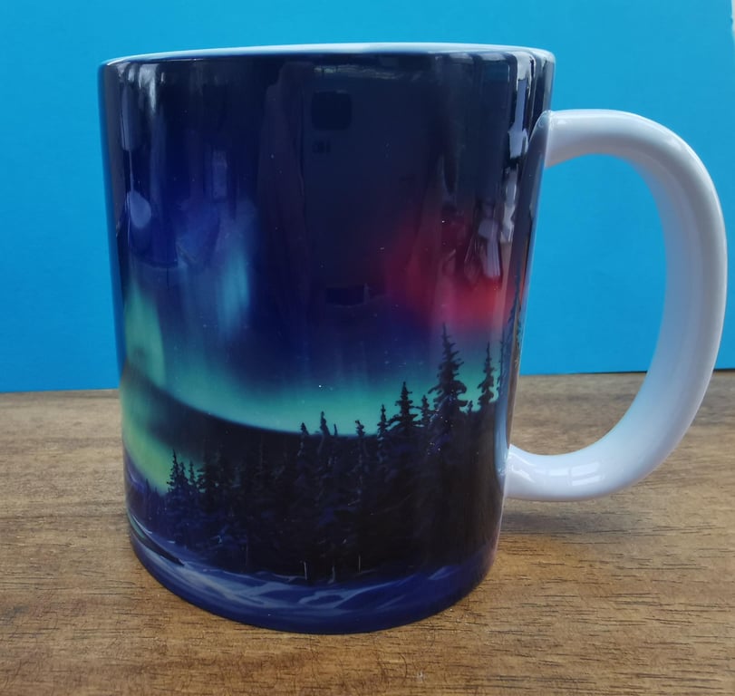 Mug, Northern Lights Inspired