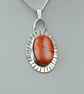 Sterling Silver Pendant with Spiny Coral - Image 4