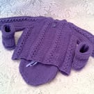 Baby Girl's 3 Piece Dress Pants and Booties Set, Baby Shower Gift, Custom Make