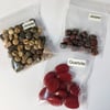 Mixed Beads. Jasper and Red Quartzite