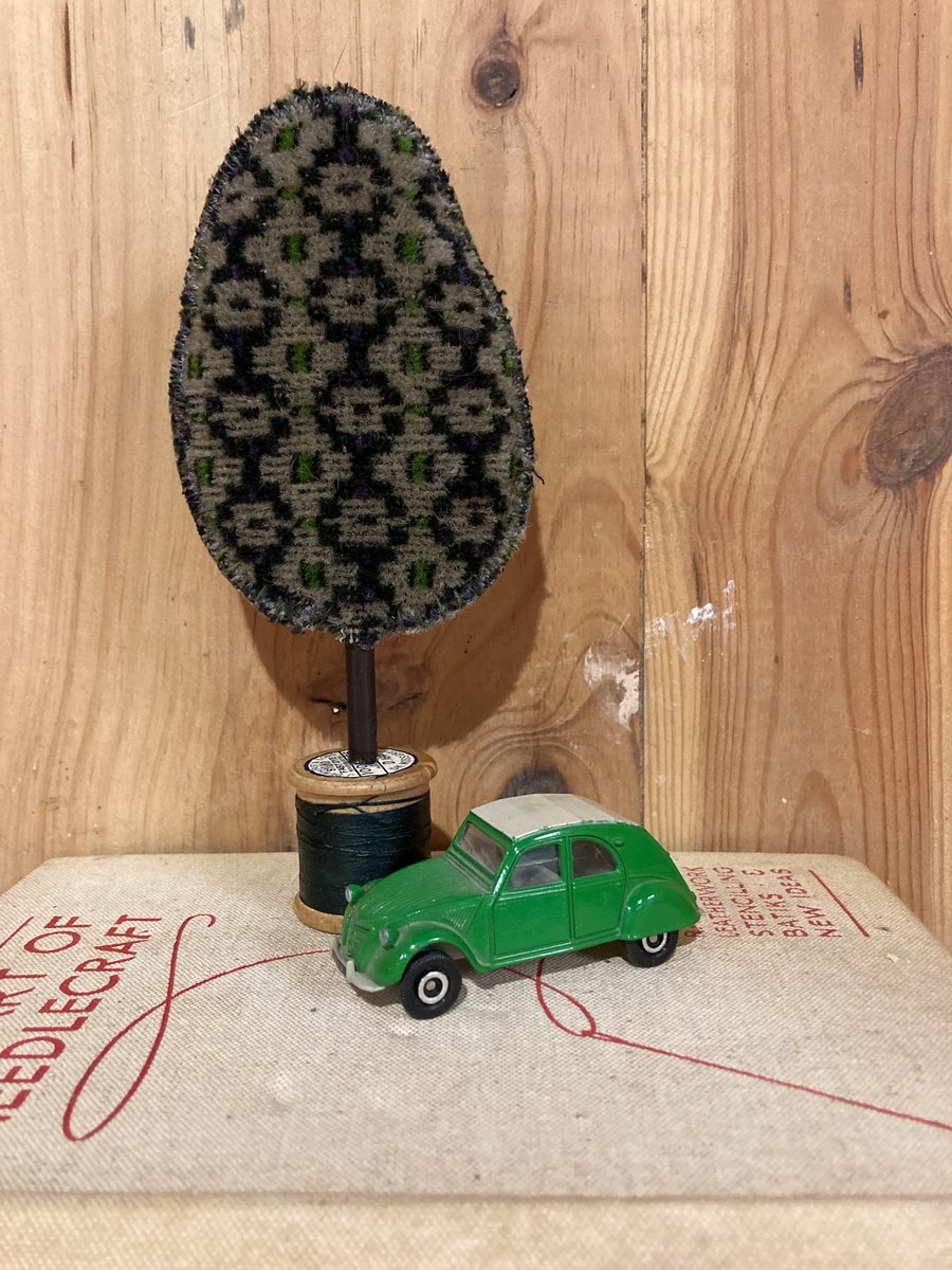 Fabulous grey and green  Moquette tree