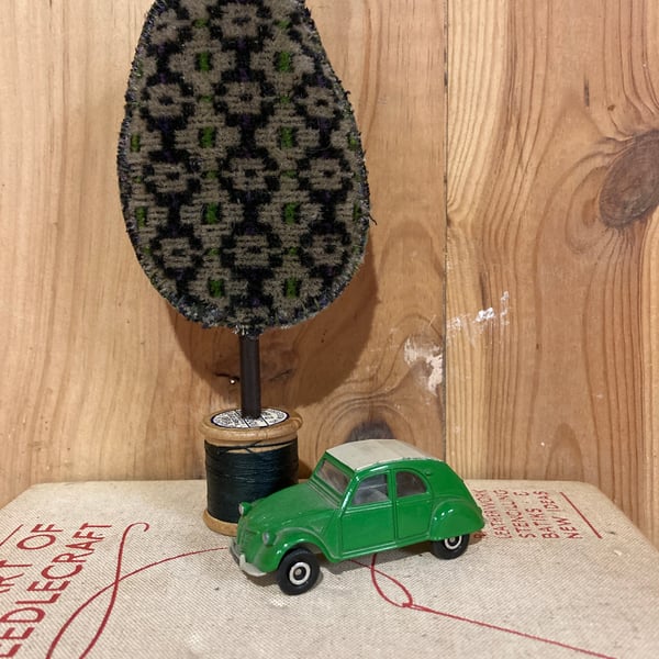 Fabulous grey and green  Moquette tree