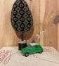 Fabulous grey and green  Moquette tree - Image 1