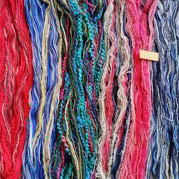 Creative Threads, Textured Yarns, for tapestry, weaving, embroidery, collage