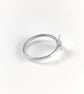 Minimalistic sterling silver ring - Image 3